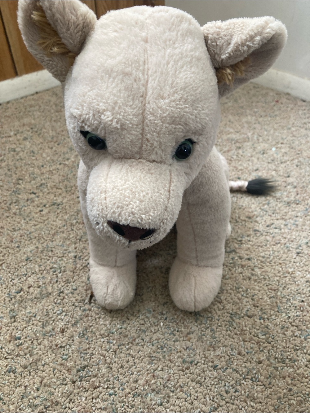 Build-A-Bear Cream Plush Puppy Dog Toy